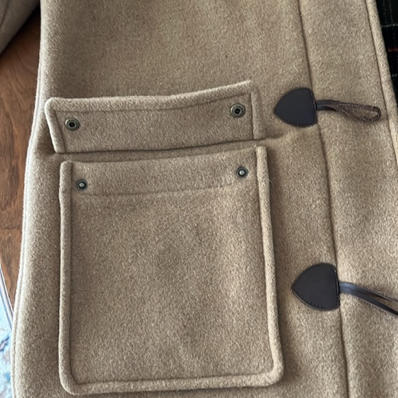 Barbour wool duffle coat with hood. Excellent condition. - Picture 12 of 14